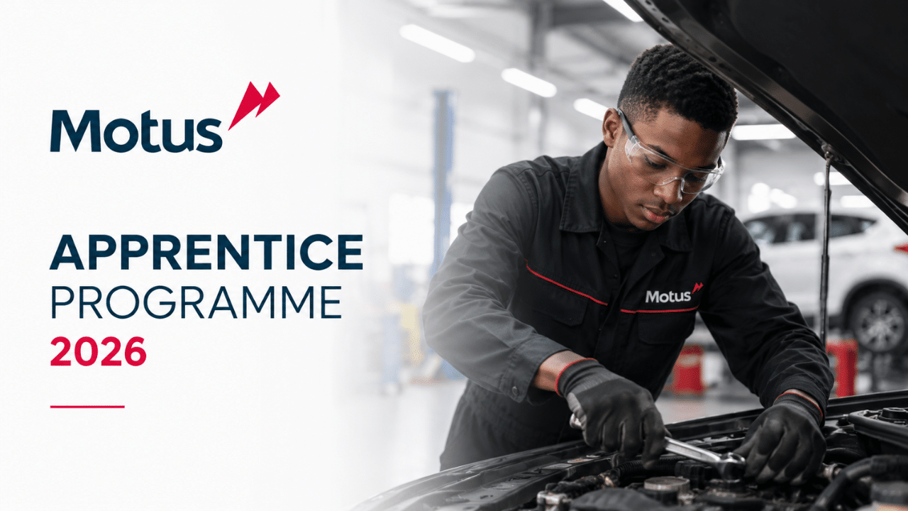 Motus Bloemfontein Apprentice Programme 2026