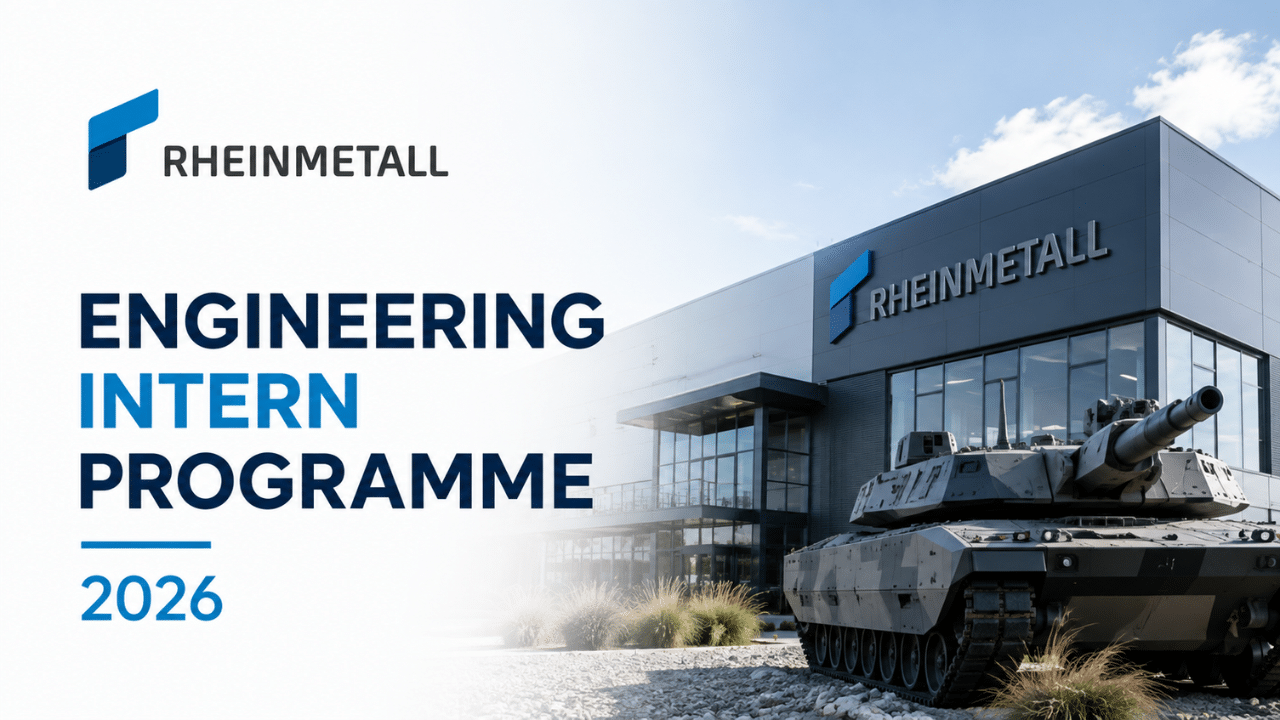 Rheinmetall Engineering Intern Programme 2026