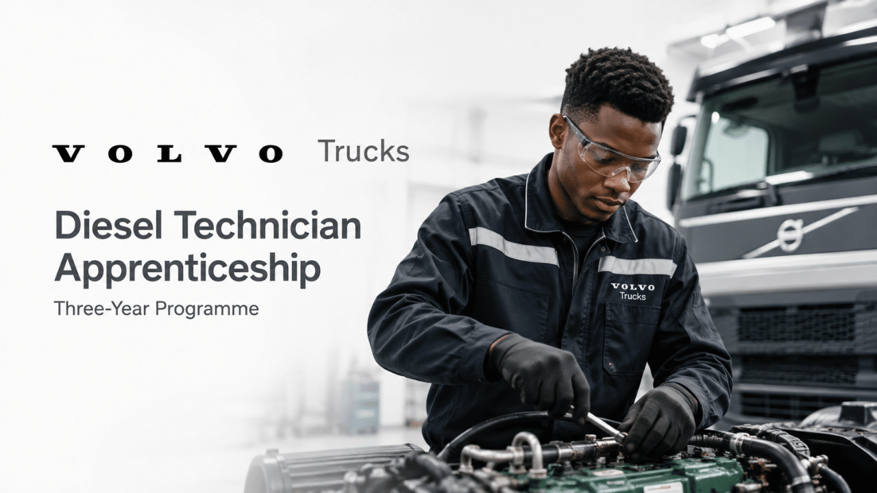 Volvo Trucks Diesel Technician Apprenticeship: Three-Year Programme